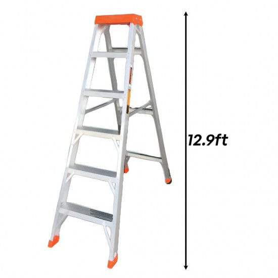 Winner CWSS14 Heavy Duty Certified Aluminium Single-Sided Ladder 14 Step 3.93M/12.9FT